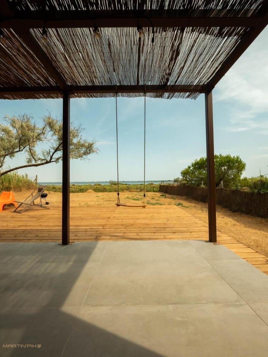 Le Mazet De L'Or - Climatisation Et Vue Sur L'Etang Apartamento Pérols Exterior foto