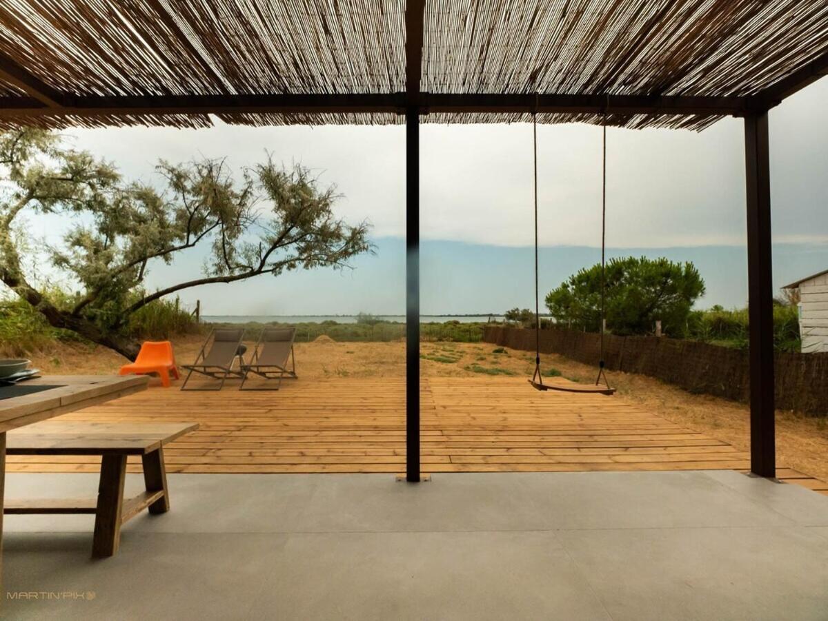 Le Mazet De L'Or - Climatisation Et Vue Sur L'Etang Apartamento Pérols Exterior foto
