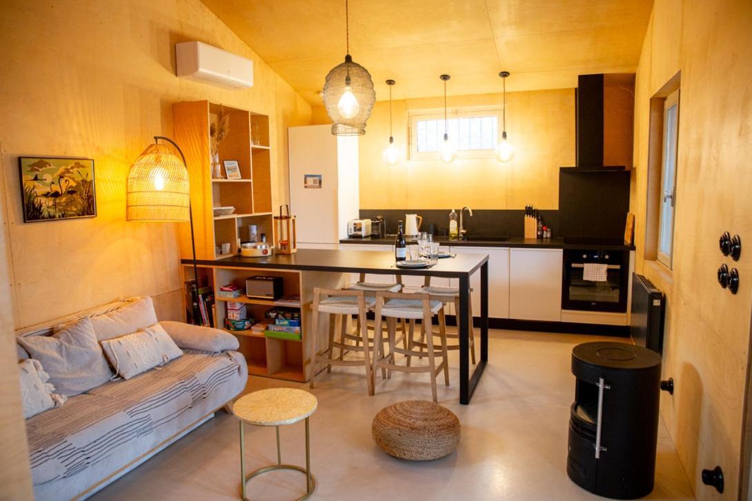 Le Mazet De L'Or - Climatisation Et Vue Sur L'Etang Apartamento Pérols Quarto foto
