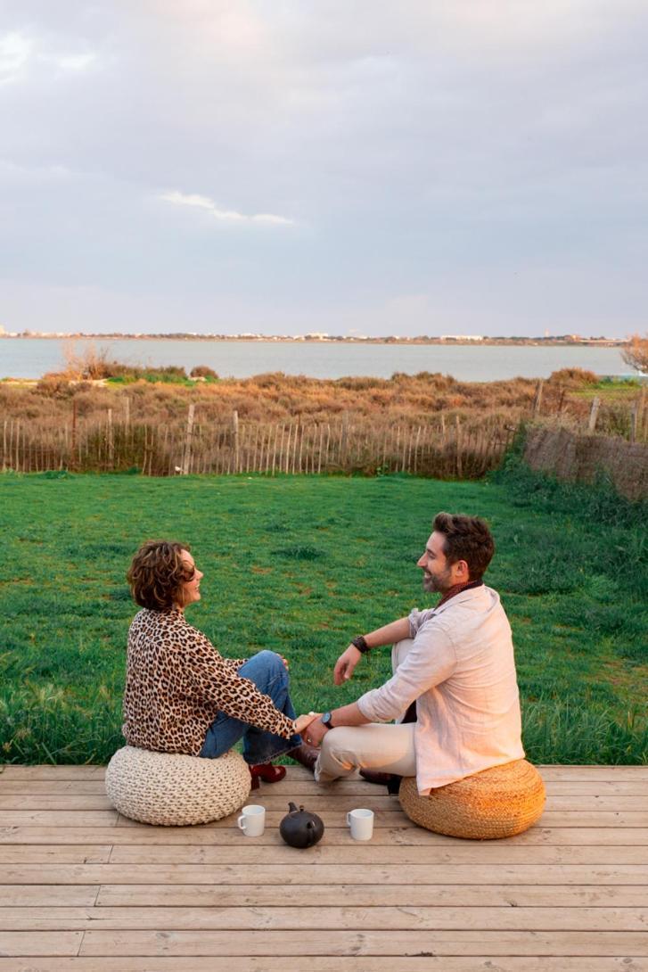 Le Mazet De L'Or - Climatisation Et Vue Sur L'Etang Apartamento Pérols Quarto foto